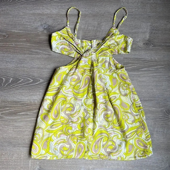 ASOS '60s Swirl Cutout Mini Sundress - Picture 2 of 13